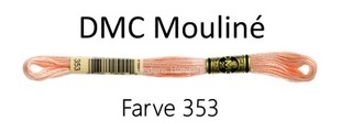DMC Mouline Amagergarn farve 353